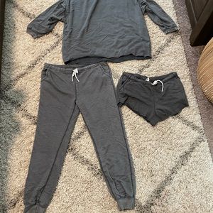 Charcoal secret treasures lounge set size small